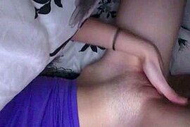 Check me out while I gain delight by fingering my own sweet juicy pussy - free porn video