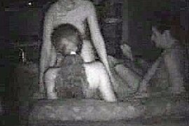 Drunk threesome in my bed with two hot coeds -  video - free porn video