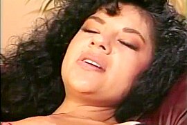 Hot vintage scene with curly lady Alicia Rio - free porn video
