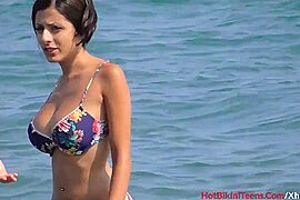 Big Tits Topless Beach Girls  Video HD Spy Cam - free porn video