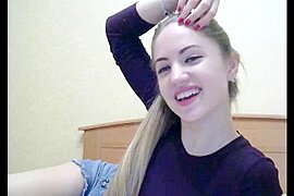 Us super teen 18+, colombian, blonde long hair shemale - free porn video