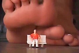 giantess feet small man - free porn video