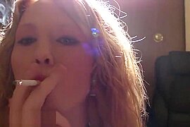 Pink Angel Smoking - free porn video