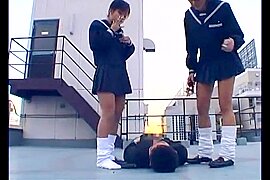 Japanese femdom gang - free porn video